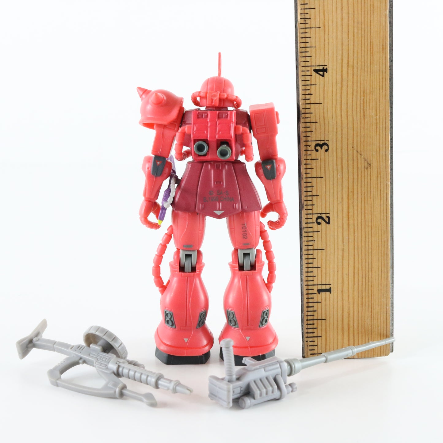 Gundam MSIA Ms-06s Chars Zaku Mobile Suit Bandai Action Figure 4.5"