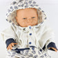 Vintage Berjusa Baby Doll Large 20" W/ Magi Clothing