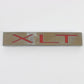  1980s Ford XLT Silver & Red Bedside Emblem Badge 4.25"