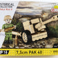 7 5 Cm Pak 40 Anti Tank Gun WW2 Historical Collection Cobi 1:35 2252