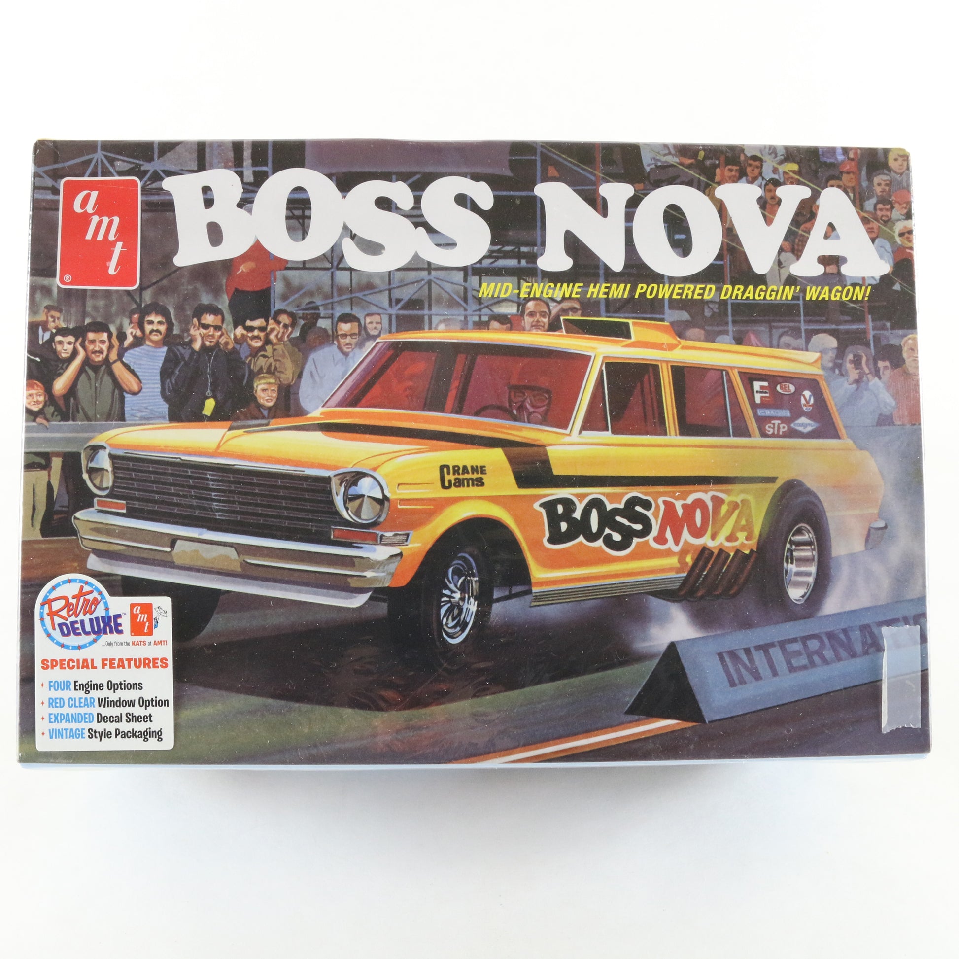 Boss Nova Hemi Draggin Wagon Retro Deluxe AMT 1:25 Model Kit AMT1441