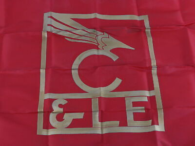 C&LE Cincinnati Lake Erie Red Gold Serco Train Flag 2x3 USA