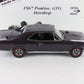 1967 Pontiac GTO Hardtop Plum Mist Purple Danbury Mint 1:24 Diecast Model