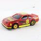 Tyco TCR Ford Thunderbird Red Yellow #8 Racing Slotless HO Slot Car