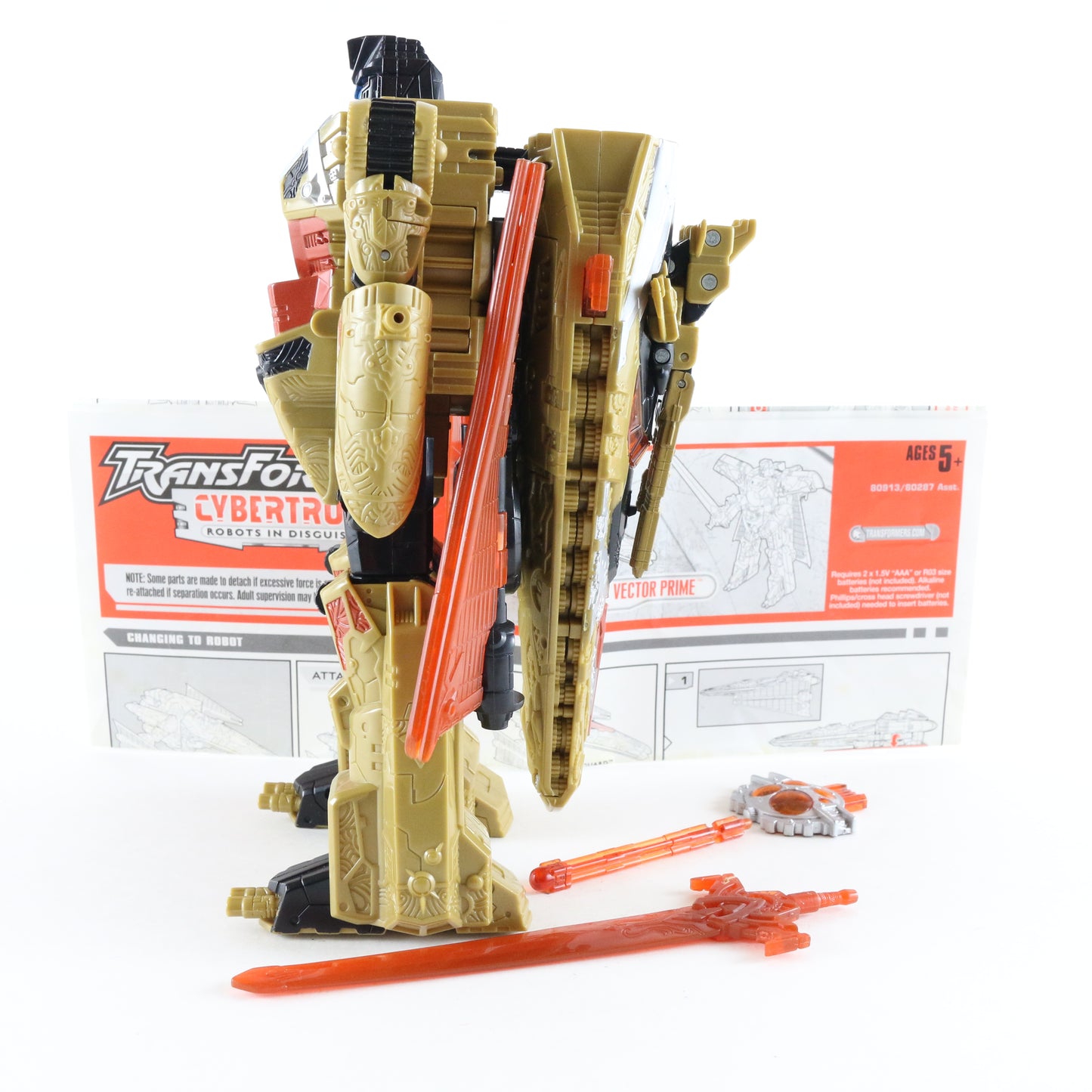 Force Vector Prime Autobot Transformers Galaxy Force Hasbro Ship Figure