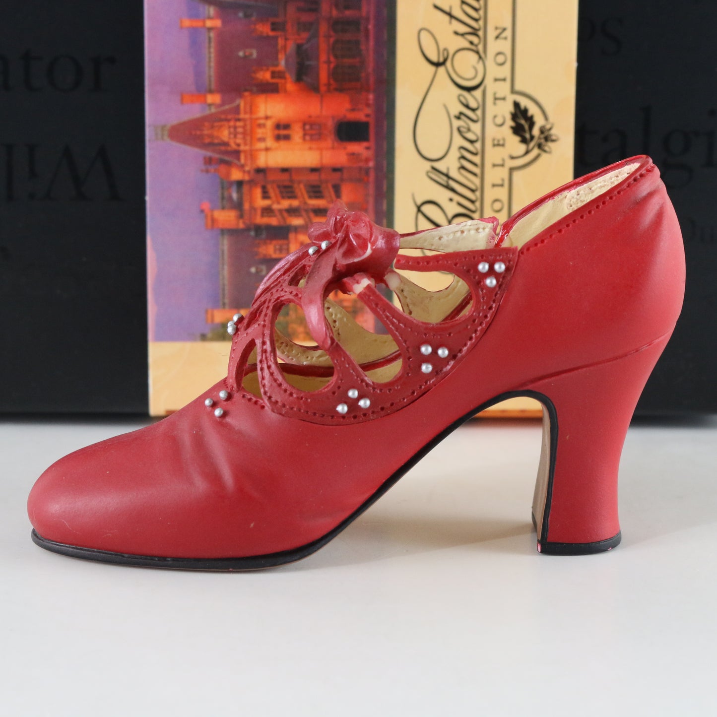 Just The Right Shoe Charisma Biltmore Estate Raine Red Resin Shoe 25419