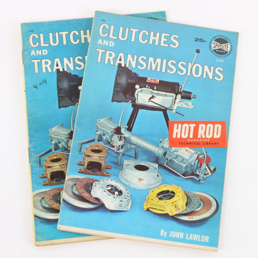 Lot Of 2 Clutches & Transmissions Lawlor Spotlite 521 Hot Rod Magazines 1962