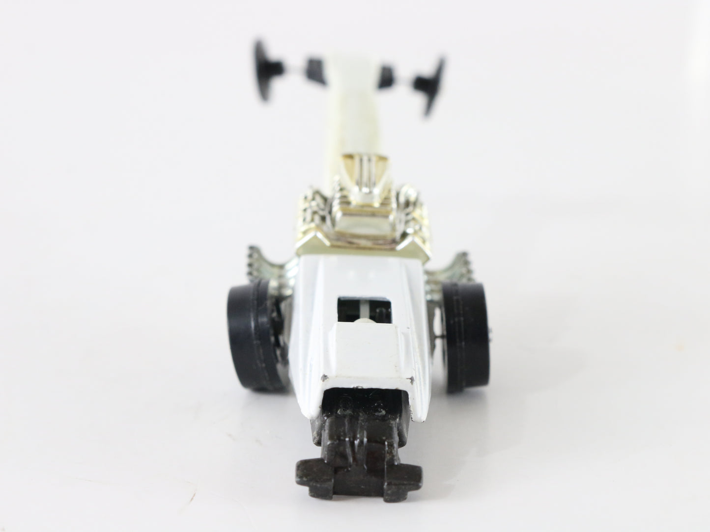 Vintage Hot Wheels White Fuel Dragster Don Prudhomme Snake 1 Mattel 1:64 5951002