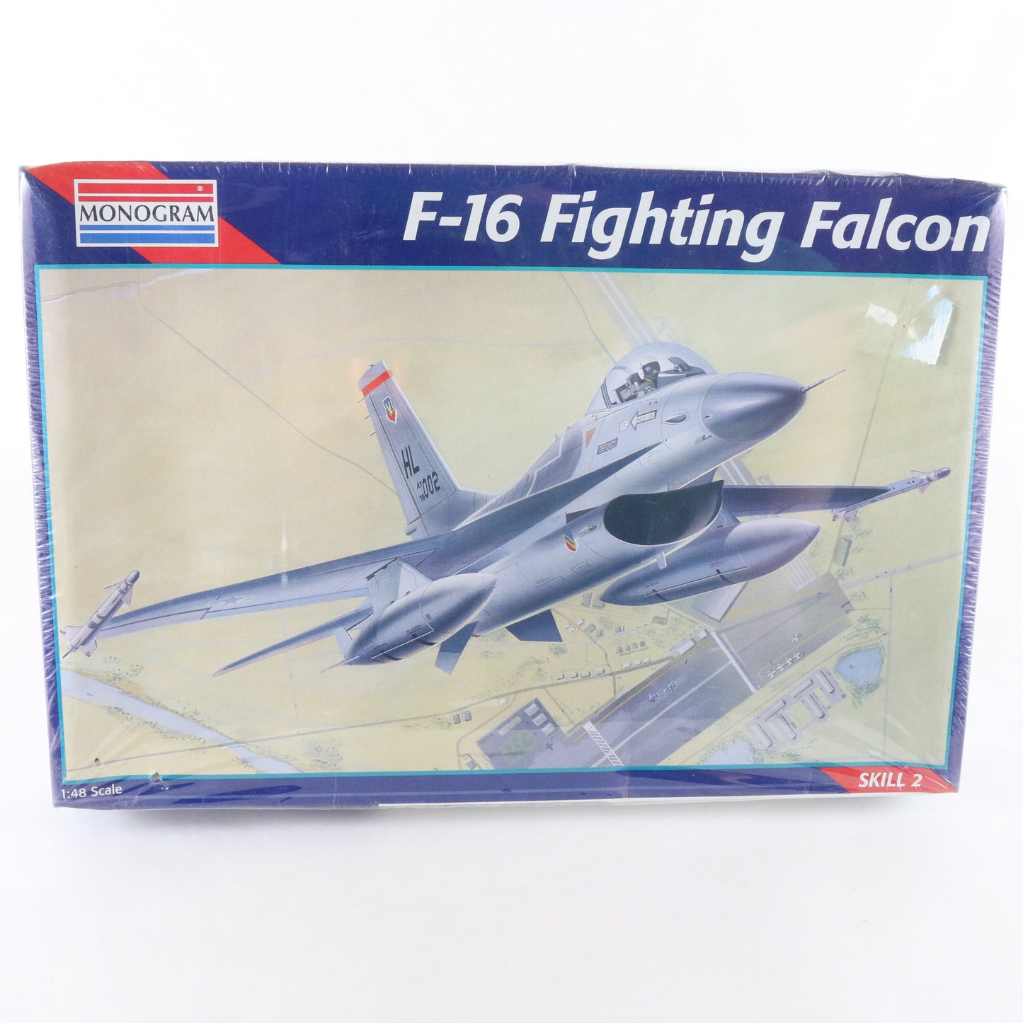 F-16 Fighting Falcon Military Plane Monogram 1:48 Model Aircraft Kit 5421