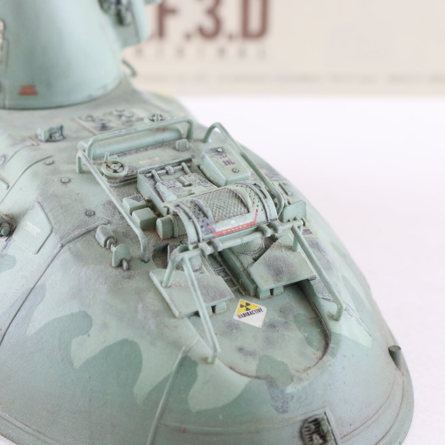 Ma.k Nitto SF3D Nutrocker PKH 103 1a 1/76 Built Painted Maschinen K W/ Stand