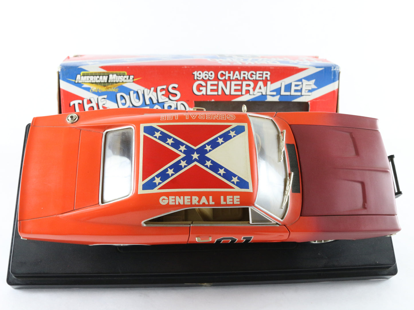 1969 Charger General Lee Dukes Hazzard Race Day American Muscle ERTL 1:18 Car