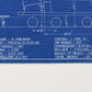 Milwaukee Electric Plan & Elevation Locomotive L3 L4 Trolley Blueprint 1933 11"