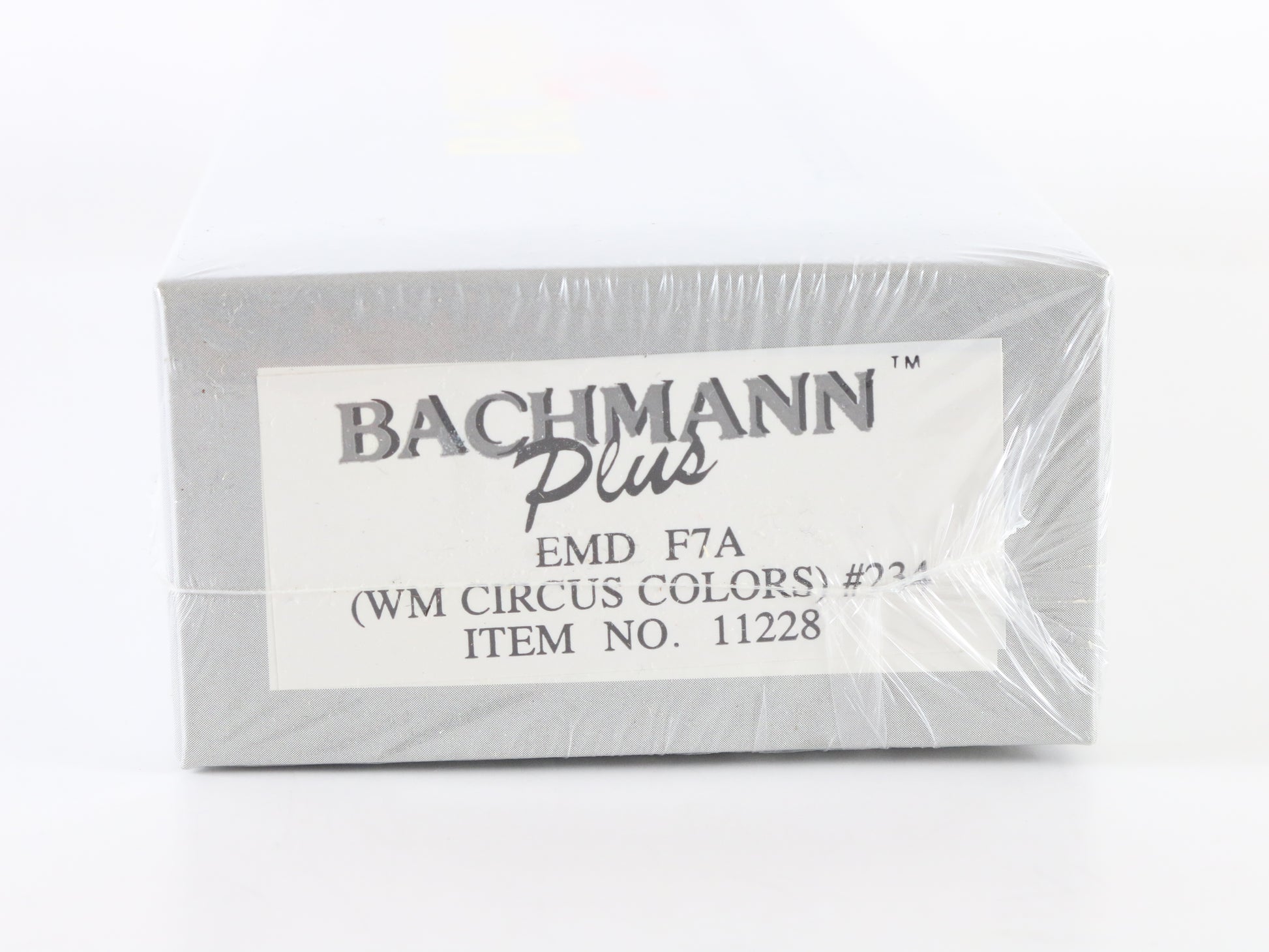 Bachmann Plus HO Western Maryland 234 EMD F7A Diesel Locomotive Sealed