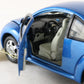 Volkswagen New Beetle Millennium Ed Blue Franklin Mint 1:24 Model Car