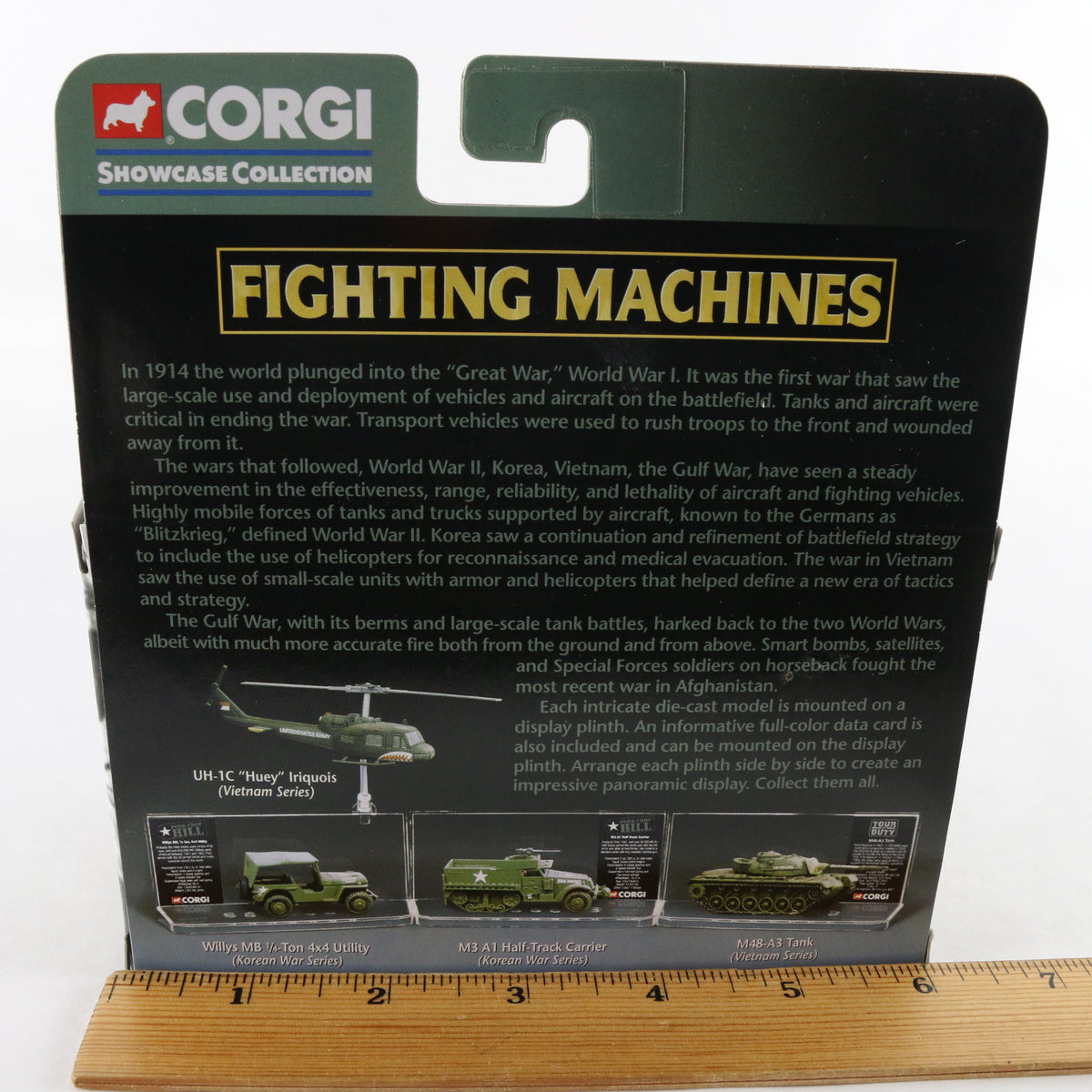 Willys 1/4 Ton 4x4 Utility Truck Tour Of Duty Fighting Machine Corgi Military