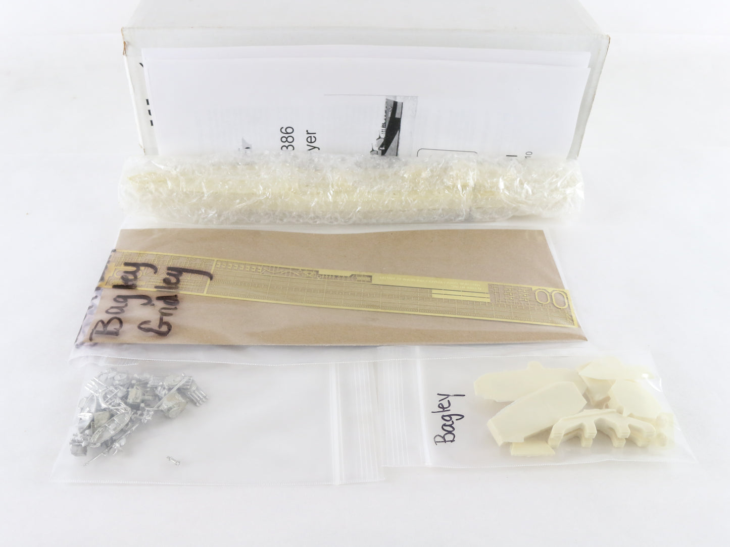 1942 Destroyer USN Bagley Class Yankee Model Works 1:350 YKM-35010 Resin Kit