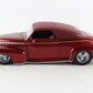 1941 Chevrolet Custom Rod Cherry Red Convertible Danbury Mint 1:24 Model Car