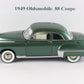 1949 Oldsmobile 88 Coupe Ivy Green Danbury Mint 1:24 Diecast Model Car