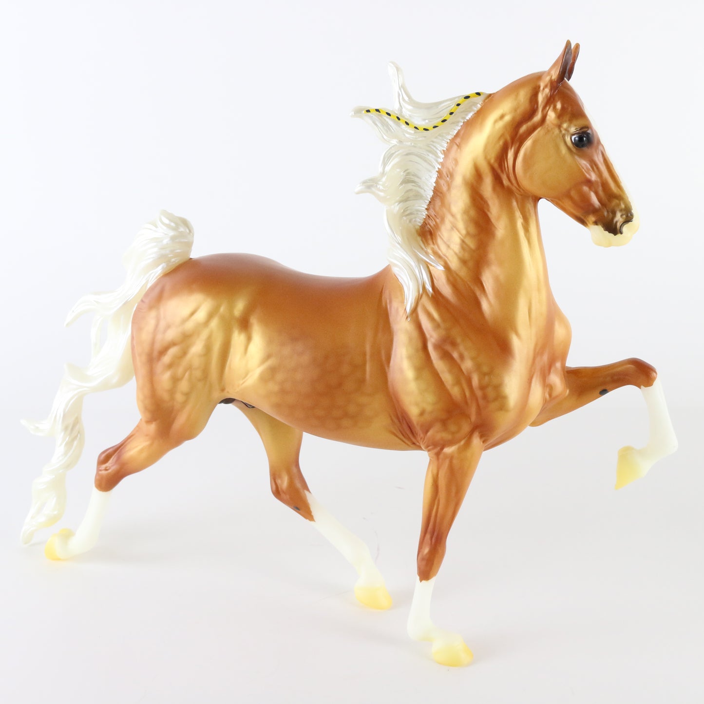 Breyer 70th Anniversary Hamilton Saddlebred Matte Palomino Horse