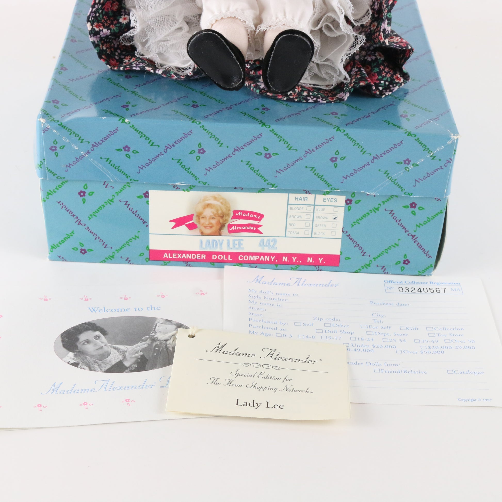 Lady Lee Home Shopping Network Special Edition Madam Alexander 8" Doll 442