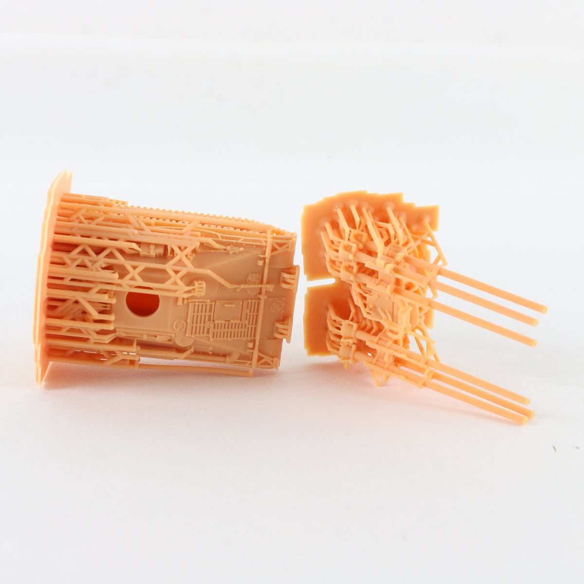 M50 Ontos USMC 105mm Recoilless Rifles 1:72 3D Printed Model Orange