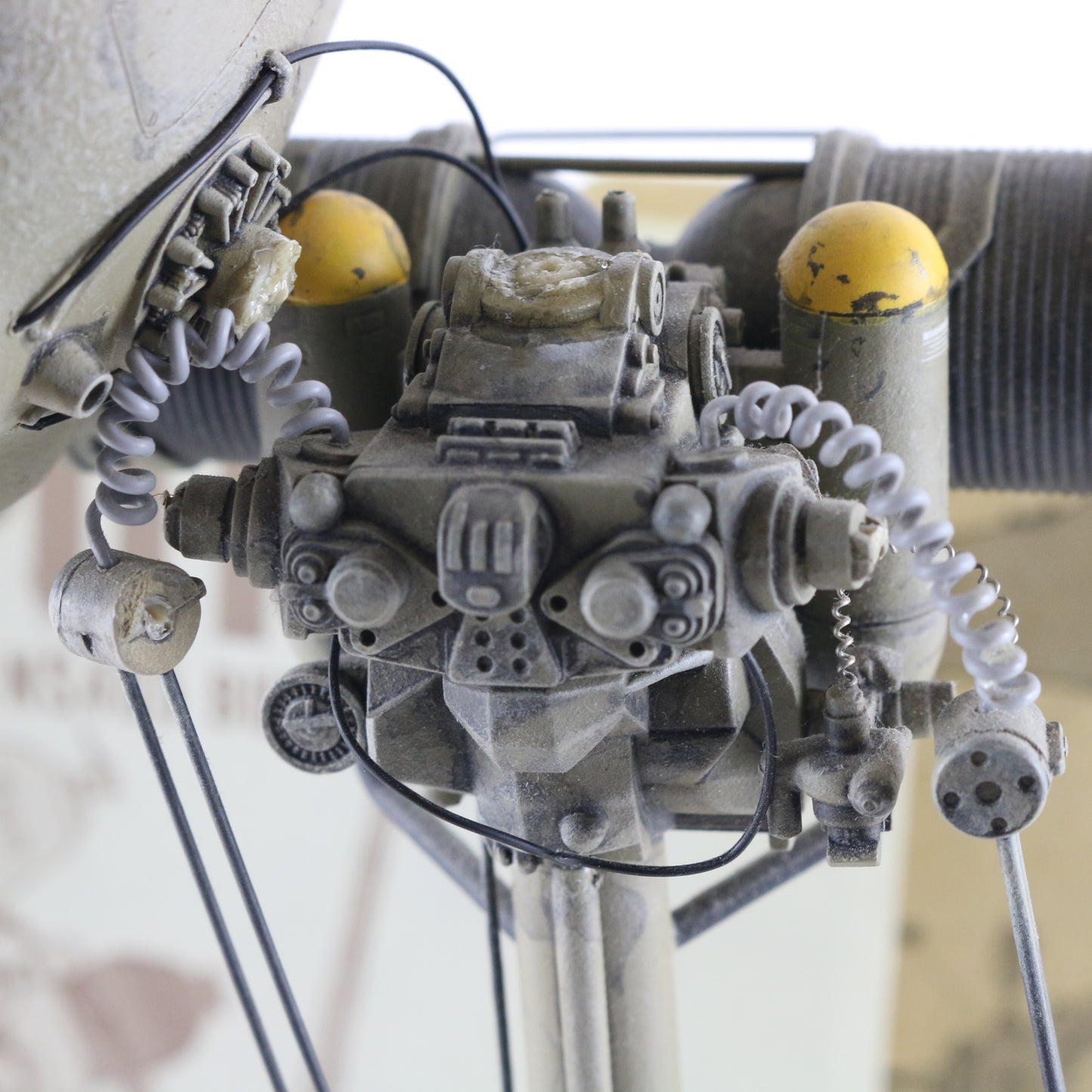 Nitto SF3D Neuspotter Ns465 Anton Buruno 1/20 Built Painted Maschinen W/ Stand