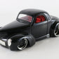 1941 Chrysler Willys Coupe Black Jada Toys Model Car 1:24