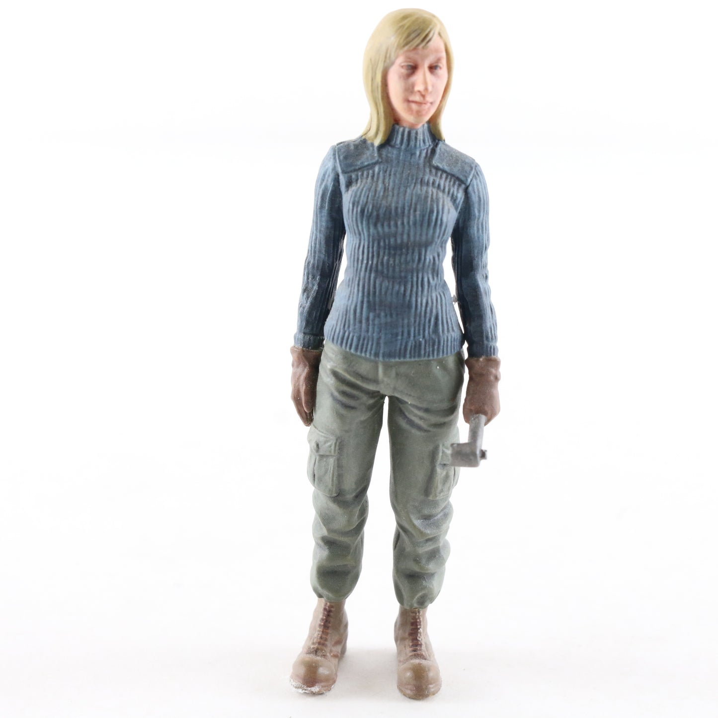 Ma.k. Zbv3000 Female Mechanic W/ Wrench 1/20 Painted Built Maschinen Krieger