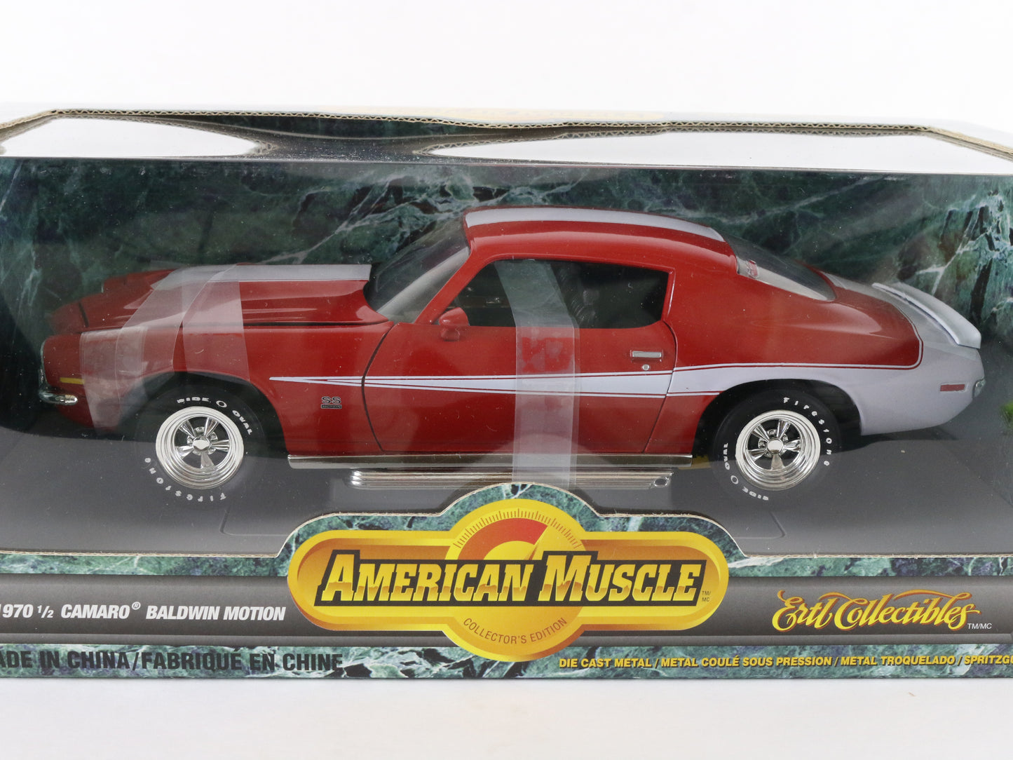 1970 1/2 Chevy Camaro Baldwin Motion American Muscle ERTL 1:18 Model 7129