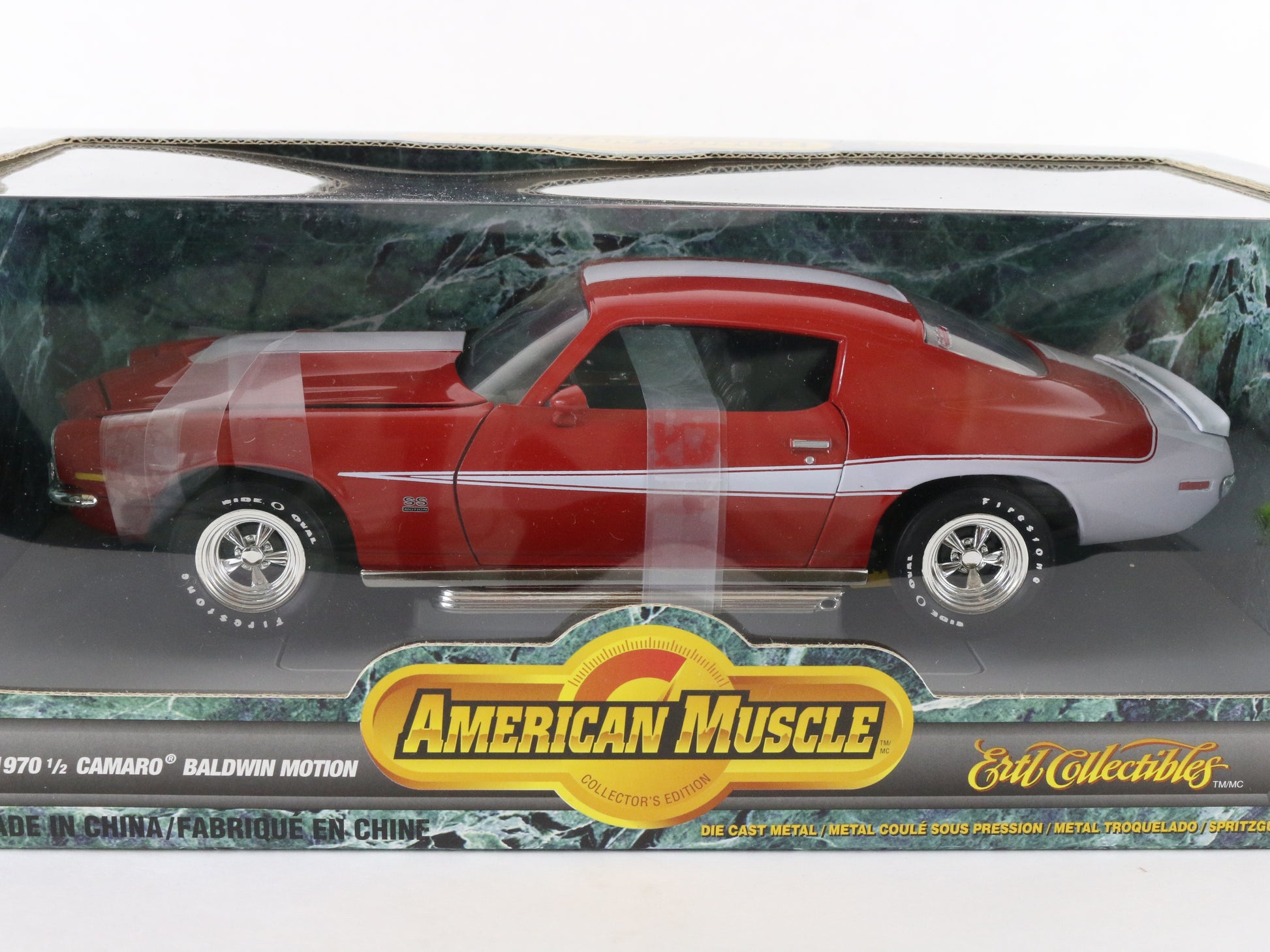 1970 1/2 Chevy Camaro Baldwin Motion American Muscle ERTL 1:18 Model 7129