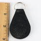 Vintage Studebaker Keychain Automotive White & Black Fabric 2.5"