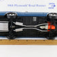1968 Plymouth Road Runner Hardtop Electric Blue Danbury Mint 1:24 Diecast Model