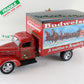 1930s Budweiser Christmas Delivery Truck Red Danbury Mint 1:24 Diecast 