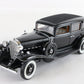 1932 Cadillac V-16 Sedan Black Danbury Mint 1:24 Diecast Model Car
