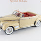 1941 Chevrolet Special Deluxe Convertible Tan Red Danbury Mint 1:24 Diecast