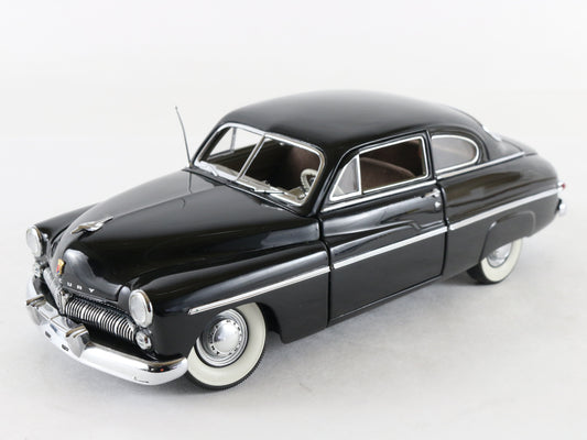 1949 Mercury Club Coupe Black Danbury Mint 1:24 Model AS-IS ISSUES