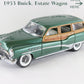 1953 Buick Estate Wagon Green Wood Panel Danbury Mint 1:24 Diecast Car