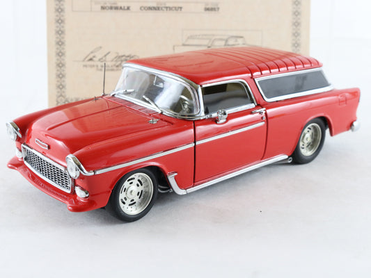 1955 Chevrolet Nomad Street Machine Red Danbury Mint 1:24 Model 