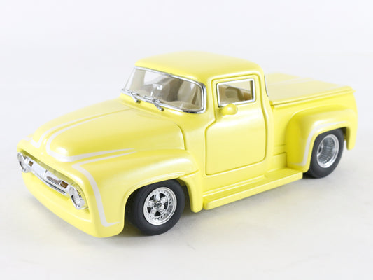 1956 Ford F-100 Street Machine Pickup Truck Yellow Danbury Mint 1:24 Model 