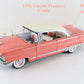 1956 Lincoln Premiere Coupe Coral & White Danbury Mint 1:24 Diecast 