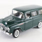 1957 Chevrolet Suburban Green Danbury Mint 1:24 Diecast Model Car