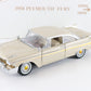1958 Plymouth Fury Hardtop Buckskin Beige Danbury Mint 1:24 Diecast Model