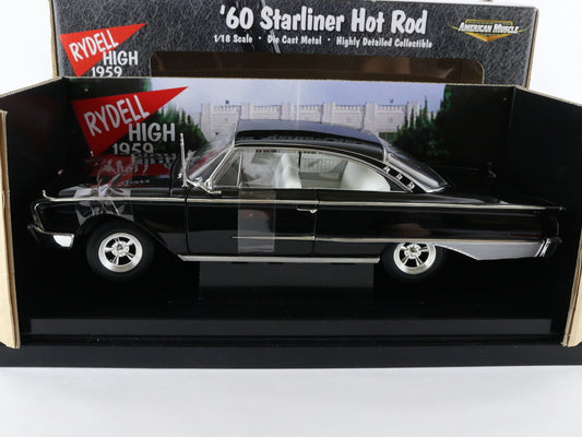 1960 '60 Starliner Grease Movie American Muscle ERTL 1:18 Black Hot Rod 36602