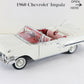 1960 Chevrolet Impala Convertible White Red Danbury Mint 1:24 Diecast 