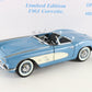 1961 Chevy Corvette Convertible Blue White Limited Danbury Mint 1:24 AS-IS