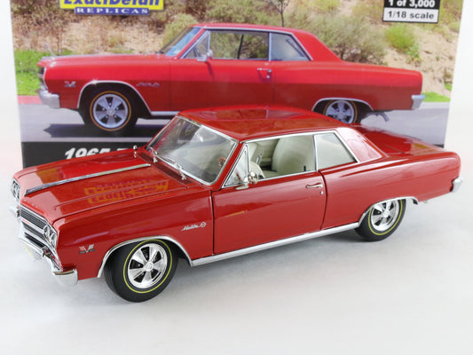 1965 Chevy Chevelle Z16 Malibu SS Red Exact Detail 1:18 Diecast 2370/3000 501