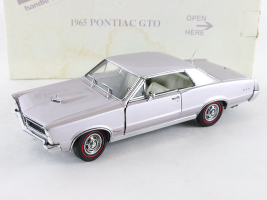 1965 Pontiac GTO Iris Mist Purple Danbury Mint 1:24 Diecast 