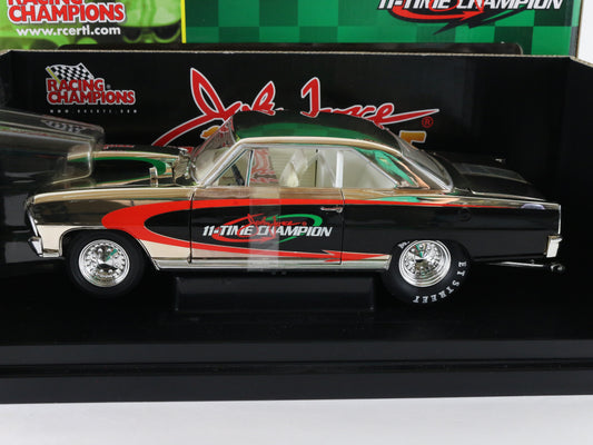 1966 Chevy Nova Pro Stock Chrome John Force Racing Champions 1:18 1 Of 416 CHASE