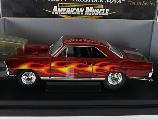 1966 Super Nova Prostock Red ISCA American Muscle ERTL 1:18 1 Of 2500 29276p