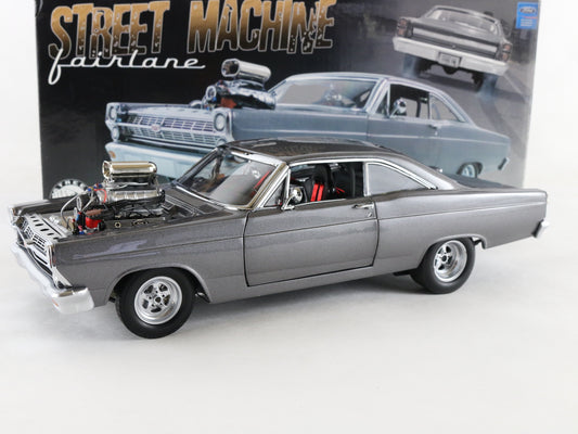 1967 Ford Fairlane Street Machine Street Fighter GMP 1:18 Gray Model G1801114